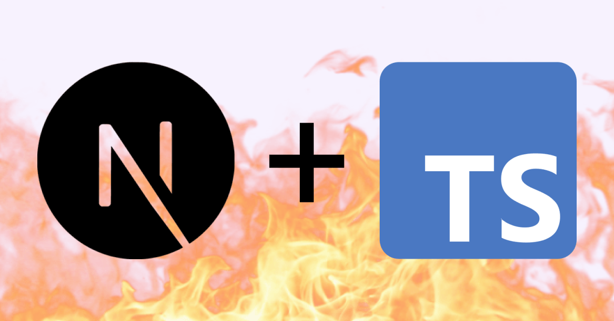 Next.js type safety graphic
